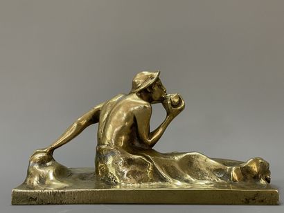 Ecole française 

La soif.

Sculpture en...