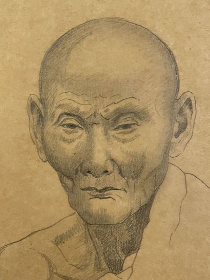 Georges BARRIERE (1881-1944) 

Portrait de...