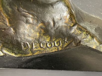Michel DECOUX (1837-1924). 

L'Homme à l'arc...