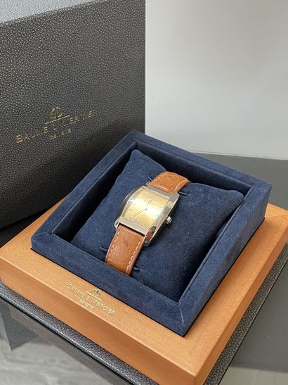 BAUME MERCIER - Hampton, steel men's watch...