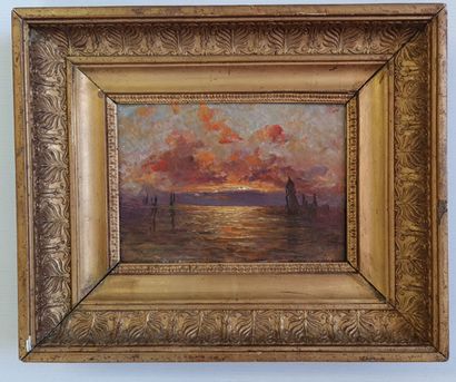 Émile MAILLARD (1846-1926)

Soleil couchant

Huile...