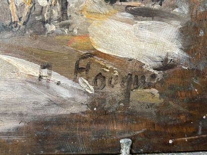 Armand FOUQUET (1903-)

Paris rue animée...