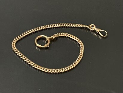 Chaine de montre en or 585°/00 14K.

L: 33...