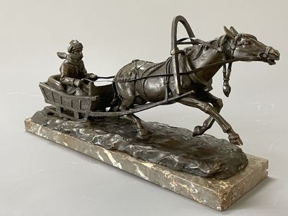 Friedrich GORNIK (1877-1943)

Traineau tiré...
