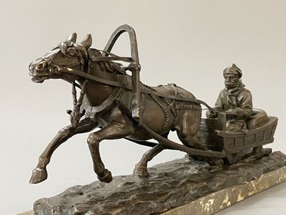Friedrich GORNIK (1877-1943)

Traineau tiré...