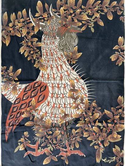 Jean Lurçat 

Impression sur tissu « Le Tapageur...