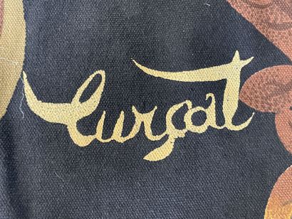 Jean Lurçat 

Impression sur tissu « Le Tapageur...