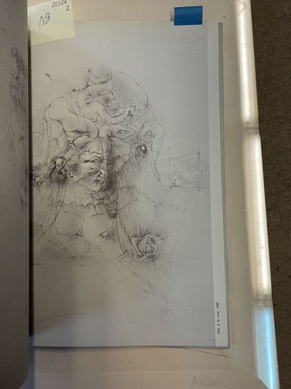 Hans BELLMER (1902-1975)

Tête à la Rose....