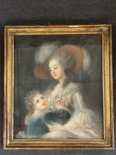 Ecole française XIX° dans le gout du XVIII°

Femme...