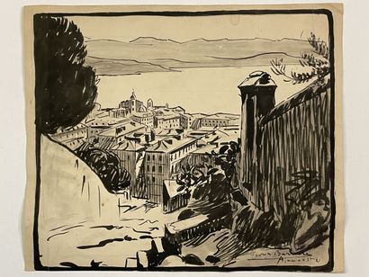 Georges BARRIERE (1881-1944)

Ajaccio, la...