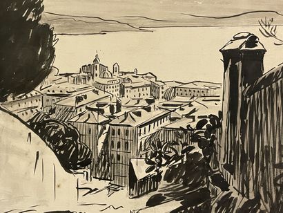 Georges BARRIERE (1881-1944)

Ajaccio, la...