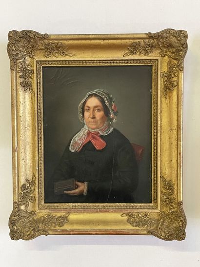 Ecole française milieu XIX

Paire de portraits...