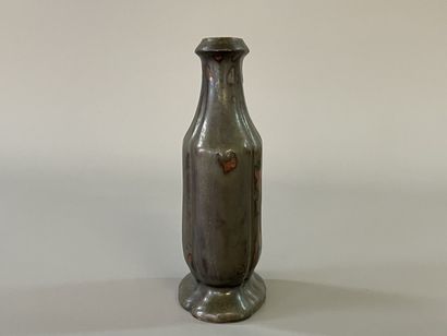 Emile GRITTEL (1870-1953) - A japanese enamelled...