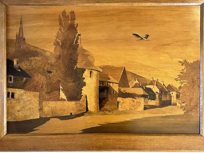 SPINDLER

THANN , The banks of the Thur

Inlaid...