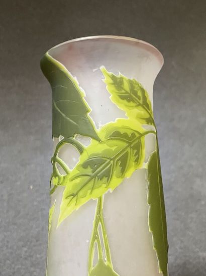 GALLÉ Establishments.

Vase out of multi-layer...
