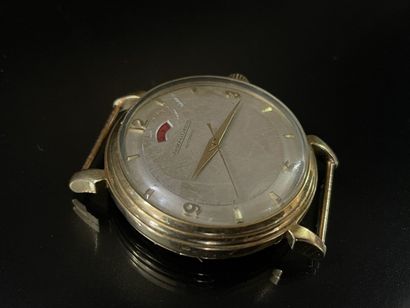 JAEGER-LECOULTRE.

Yellow gold men's wristwatch...