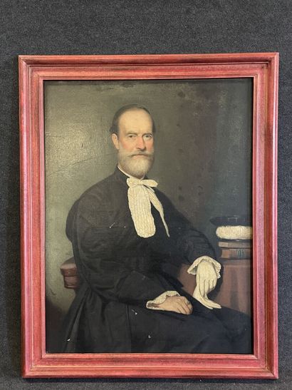 French school end of XIXth century

Portrait...