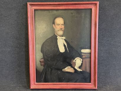 French school end of XIXth century

Portrait...