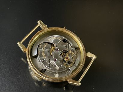 JAEGER-LECOULTRE.

Yellow gold men's wristwatch...