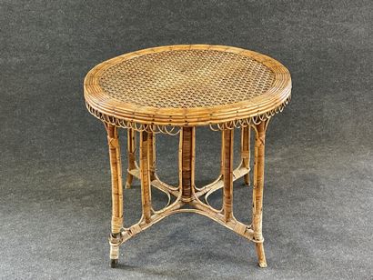 Winter garden furniture in wicker early XX...