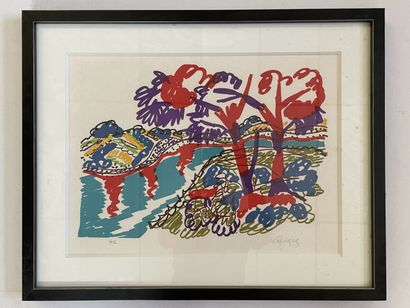 Charles LAPICQUE (1898-1988)

Lithograph

Artist's...