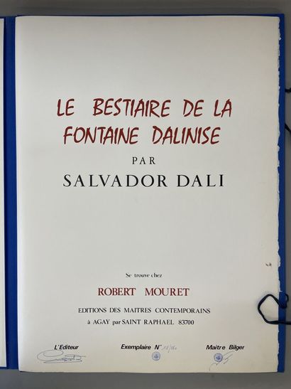 Salvador DALI Salvador (1904-1989), 

The...