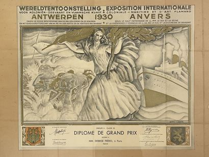 Anto CARTE (1886-1954) 

Chromoilithographed...