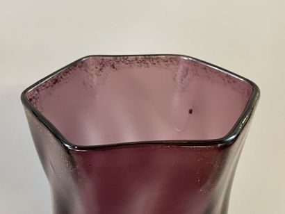 LEGRAS or MONTJOYE 

Pair of large vases...