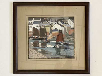 Mathurin MÉHEUT (1882-1958)

Douelan.

Gouache...