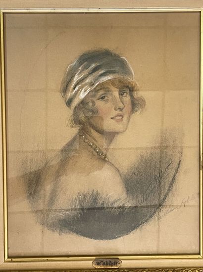 William ABLETT (1877-1937). 

Portrait of...