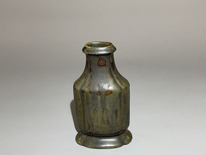 Emile GRITTEL (1870-1953) - A japanese enamelled...