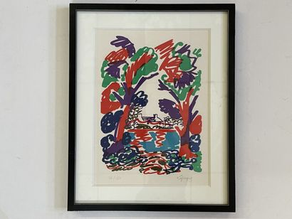 Charles LAPICQUE (1898-1988) 

Lithograph

Artist's...
