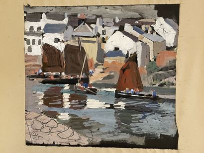 Mathurin MÉHEUT (1882-1958)

Douelan.

Gouache...