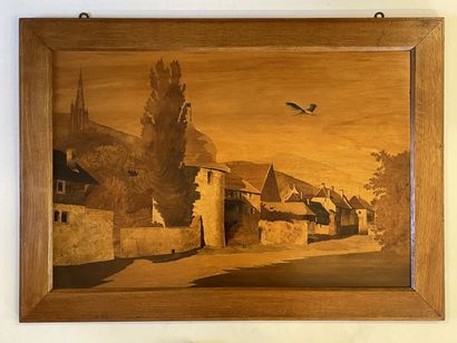 SPINDLER

THANN , The banks of the Thur

Inlaid...