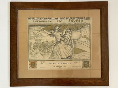 Anto CARTE (1886-1954) 

Chromoilithographed...