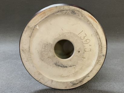 MOUGIN in NANCY:

Large stoneware vase on...