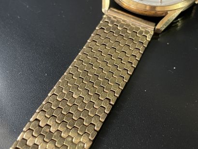 
LIP men's bracelet watch in gold 750°/00,...