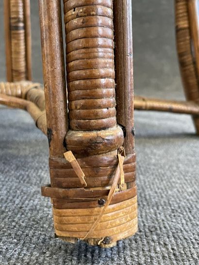 Winter garden furniture in wicker early XX...
