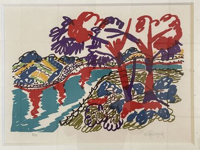 Charles LAPICQUE (1898-1988)

Lithograph

Artist's...