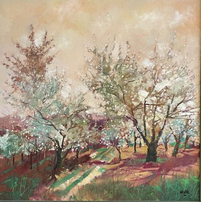 Georges HOSOTTE (1936)

Cherry trees in bloom.

oil...