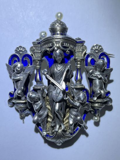 FROMENT MEURICE (1801-1855) - 

Brohe, allegory...