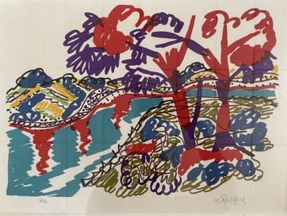 Charles LAPICQUE (1898-1988)

Lithograph

Artist's...