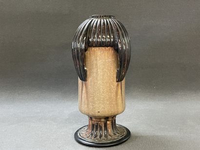 MOUGIN in NANCY:

Large stoneware vase on...