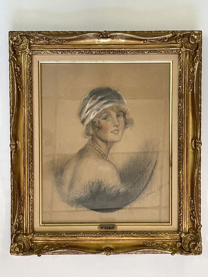 William ABLETT (1877-1937). 

Portrait of...