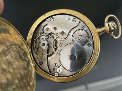 
MOVADO: Double case soap watch in gold 750°/00.




Gross...