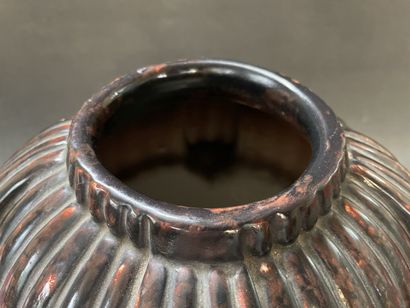 MOUGIN in NANCY:

Large stoneware vase on...