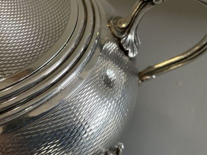 House Halphen: Service out of silver plated...