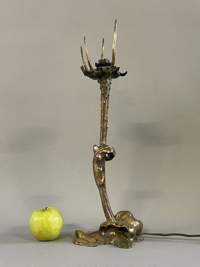 Maurice BOUVAL (1863-1916) 

Partie de lampe...
