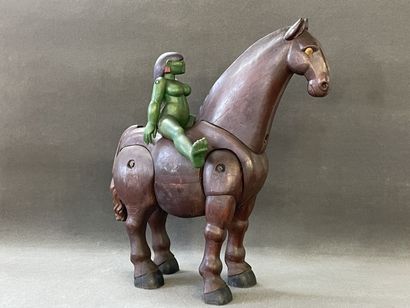 Benoit LASSERRE (1943)

Cheval et cavalière...