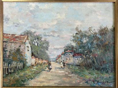 Henri STENN (1903-1993)

Village de Charente

Huile...